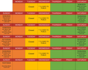 2024 Bands Full Schedule-1