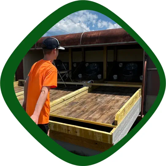 Farmer's Skee-Ball at Carolyn's Pumpkin Patch