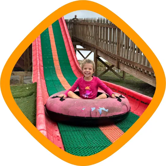 Mega Slide at Carolyn's Pumpkin Patch