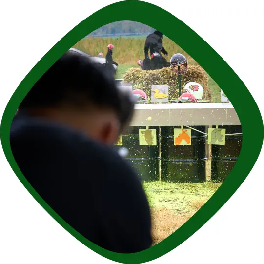 Paintball Shooting Gallery at Carolyn's Pumpkin Patch